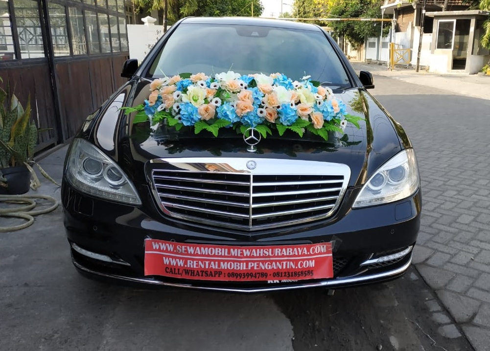 sewa mobil Mercy S Class S350 Hitam